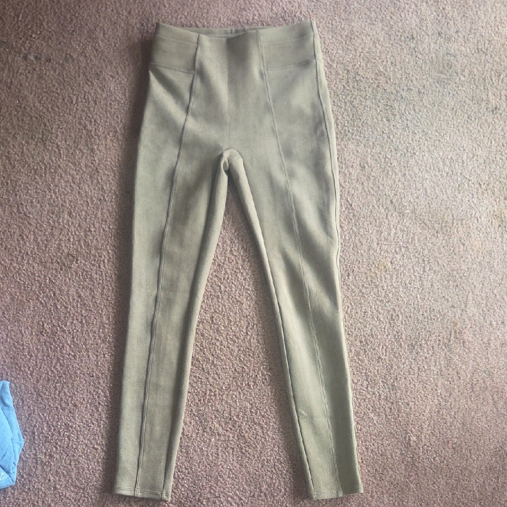 SPANX High-Waisted Sage Leggings
